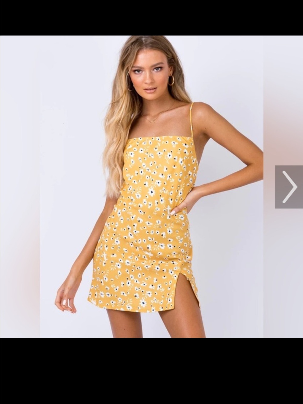 Princess Polly Dawson Mini Dress with Side Slit